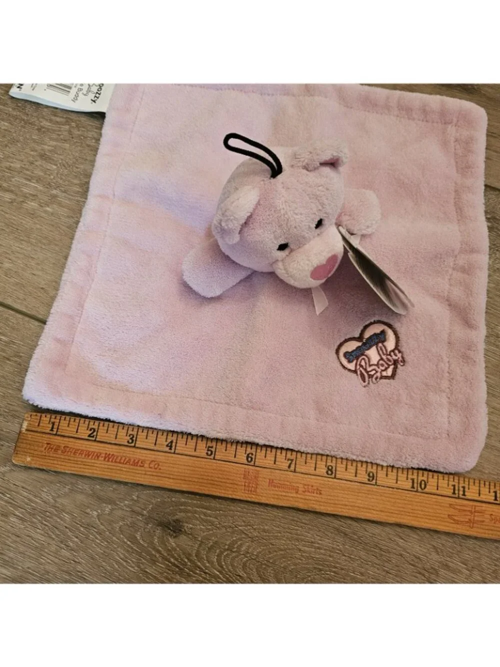 Precision Snoozzy Pet Puppy Dog Pink Buddy Lovey Blanket Soothing NEW Doggie